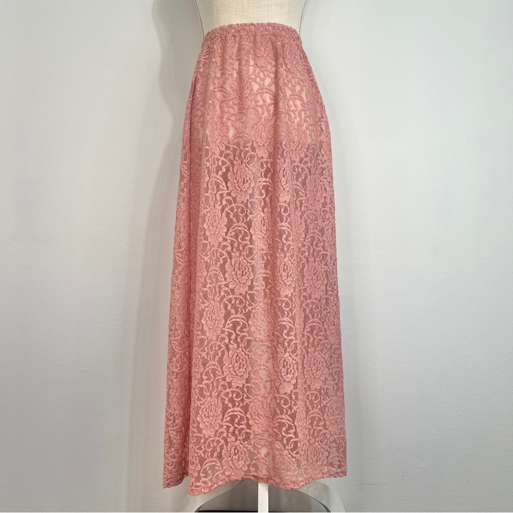 NWT Urban Renewal by Urban Outfitters Remade Lace Maxi Skirt